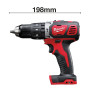 Акумуляторний ударний дриль-шурупокрут MILWAUKEE M18 BPD-0 4933443500