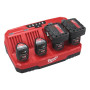 Зарядное устройство MILWAUKEE M12 C4 4932430554