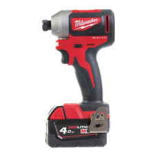 Аккумуляторный импульсный винтоверт компактный MILWAUKEE M18™ 1/4" HEX CBLID-402C 4933464534