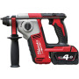 Акумуляторний перфоратор компактний  MILWAUKEE SDS-Plus M18 BH-402C 4933443330