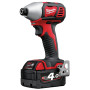 Акумуляторний компактний імпульсний гвинтокрут MILWAUKEE 1/4'' Hex M18 BID-402C 4933443580
