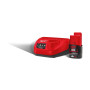 Энергокомплект Li-Ion MILWAUKEE, M12 NRG-201 ( +З/У 1 акум.Х 2Аг)  4933451900