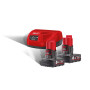 Энергокомплект Li-Ion MILWAUKEE, M12 NRG-602 (B6 2шт +З/У С12С) 4933451903