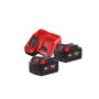 Энергокомплект Li-Ion MILWAUKEE, M18 NRG-402 (В4 2шт; з/у M12-18FC) 4933459215