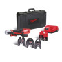 Аккумуляторный малогабаритный гидравлический пресс-инструмент MILWAUKEE M12HPT-202C V-SET2 4933459382