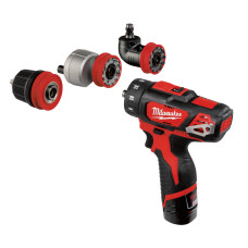 Аккумуляторная дрель-шуруповерт MILWAUKEE M12 BDDXKIT-202C 4933447836