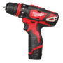 Акумуляторний дриль-шуруповерт MILWAUKEE M12 BDDXKIT-202C 4933447836