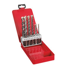 Набор из 10 буров SDS-plus для ударной дрели MS2 MILWAUKEE 4932352340