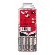 Набор из 5 буров SDS-plus для ударной дрели MS2 MILWAUKEE 4932352338