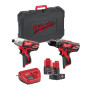 Аккумуляторный набор инструментов M12 BPP2B-421C MILWAUKEE 4933443497