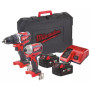 Аккумуляторный набор инструментов M18 CBLPP2B-402C MILWAUKEE 4933464593
