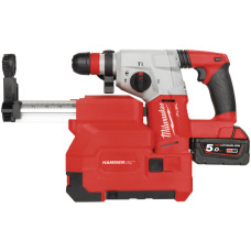 Аккумуляторный набор перфоратор с системой пылеудаления MILWAUKEE SDS-Plus M18 FUEL CHXDE-502C 4933448185