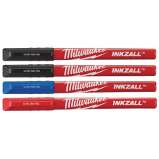 Набор ручек MILWAUKEE INKZALL Fine Tip (Синий/Красный/Черный) тонких 48223165