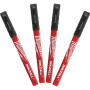 Набір ручок MILWAUKEE INKZALL Fine Tip (Чорний) тонких 48223164