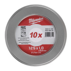 Отрезной диск SCS 41/125x1 PRO+ (10 шт) в металлическом боксе