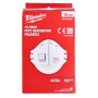 Респиратор складной с клапаном FFP2 (15шт) MILWAUKEE 4932478801