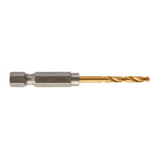 Сверло по металлу Milwaukee RedHEX HSS-G TiN. 3мм (10 шт)