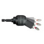 Угловая насадка KNUCKLE™SHOCKWAVE™ + 10 бит в комплекте  MILWAUKEE 4932459781