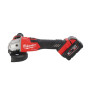 Акумуляторна кутова шліфувальна машина MILWAUKEE M18 FSAG125XB-502X FUEL 4933478430