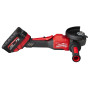 Акумуляторна кутова шліфувальна машина MILWAUKEE M18 FUEL з гальмом XPDB-552X FUEL 4933471080