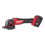 Акумуляторна кутошліфувальна машина MILWAUKEE M18 FUEL CAG115X-502X 4933448861