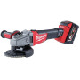 Акумуляторна кутова шліфувальна машина MILWAUKEE M18 FUEL CAG125X-502X 4933448866