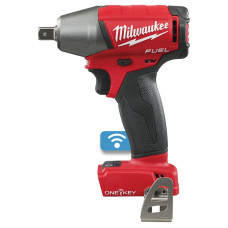 Аккумуляторный ударный гайковерт MILWAUKEE 1/2" M18 FUEL ONEIWF12-0X ONE-KEY с фрикционным кольцом 4933459198