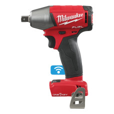 Аккумуляторный ударный гайковерт MILWAUKEE 1/2" (300 Нм) M18 FUEL ONEIWP12-0 ONE-KEY с фиксацией пином 4933451152