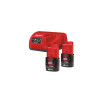 Энергокомплект Li-Ion MILWAUKEE, M12 NRG-202 (B2 2шт +З/У С12С) 4933459209
