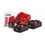 Энергокомплект MILWAUKEE  M18 HNRG-302 (В3 2шт; з/у M12-18FC)+ подарок Аккумулятор M12 B2 4933471071