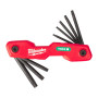 Набор складных шестигранных ключей Torx, 8 шт. Milwaukee 4932480979