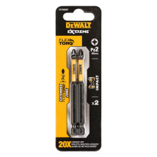 Набор бит DeWALT "IMPACT TORSION", ударные, Pz2, L=89 мм, 2 шт