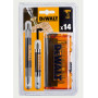 Набор бит DeWALT, Phillips, Pozidriv, Torx, Slotted, Ph1, Ph2, Ph3, Pz2, Pz3, Sl6, T15, T20, T25, T