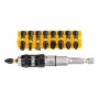 Набор бит DeWALT "IMPACT TORSION", ударные, Torx, Philips, Pozidriv, Slotted, L = 25 мм, PH2, PZ2, PZ