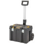 Ящик-тележка TSTAK 2.0 DeWALT, 550х440х630 мм, увеличенной вместимости с лотком
