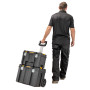 Ящик-тележка TSTAK 2.0 DeWALT, 550х440х630 мм, увеличенной вместимости с лотком