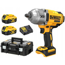 Аккумуляторный ударный гайковерт DeWALT DCF900P2T, 2 акб 18V XR Li-lon 5 Ah, з/у в TSTAK