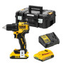 Акумуляторний дриль-шурупокрут безщітковий DeWALT DCD708D2T