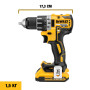 Акумуляторний дриль-шуруповерт безщітковий DeWALT DCD791NT