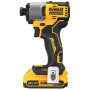 Акумуляторний дриль-шуруповерт DeWALT DCD800H2T + ударний шуруповерт DCF840N