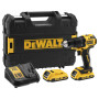 Акумуляторний ударний дриль-шурупокрут безщітковий DeWALT DCD709D2T