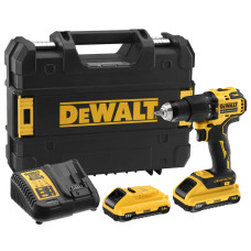 Аккумуляторная ударная дрель-шуруповерт DeWALT DCD709L2T