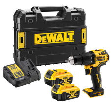 Аккумуляторная ударная дрель-шуруповерт DeWALT DCD709P2T