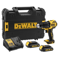 Аккумуляторная ударная дрель-шуруповерт DeWALT DCD709S2T
