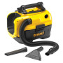 Аккумуляторно-сетевой промышленный пылесос L-класса  XR FLEXVOLT DeWALT DCV584L