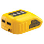 Акумуляторний ліхтар світлодіодний DCL040 + USB адаптер DeWALT DCB090