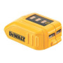 Акумуляторний ліхтар світлодіодний DCL040 + USB адаптер DeWALT DCB090