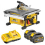 Аккумуляторная пила настольно-циркулярная бесщеточная DeWALT DCS7485T2
