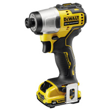 Шуруповерт аккумуляторный ударный безщеточный DeWALT DCF801D2