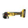 Акумуляторна шліфмашина кутова - болгарка безщіткова DeWALT DCG405H2T
